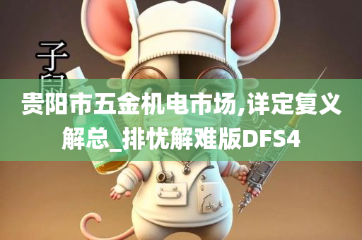 贵阳市五金机电市场,详定复义解总_排忧解难版DFS4