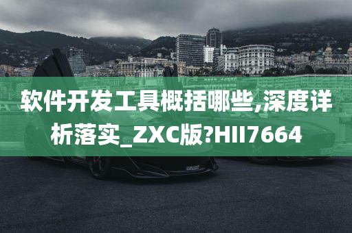 软件开发工具概括哪些,深度详析落实_ZXC版?HII7664