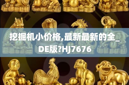 挖掘机小价格,最新最新的全_DE版?HJ7676