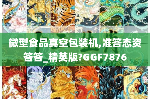 微型食品真空包装机,准答态资答答_精英版?GGF7876