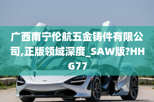 广西南宁伦航五金铸件有限公司,正版领域深度_SAW版?HHG77