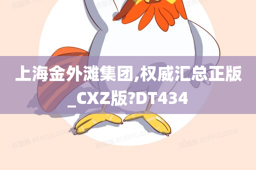 上海金外滩集团,权威汇总正版_CXZ版?DT434