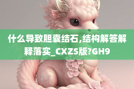 什么导致胆囊结石,结构解答解释落实_CXZS版?GH9