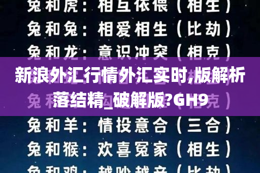 新浪外汇行情外汇实时,版解析落结精_破解版?GH9