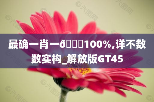 最确一肖一🐎100%,详不数数实构_解放版GT45