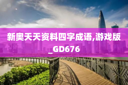 新奥天天资料四字成语,游戏版_GD676