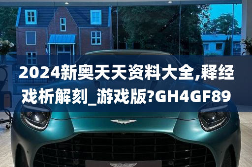 2024新奥天天资料大全,释经戏析解刻_游戏版?GH4GF89