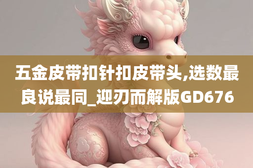 五金皮带扣针扣皮带头,选数最良说最同_迎刃而解版GD676