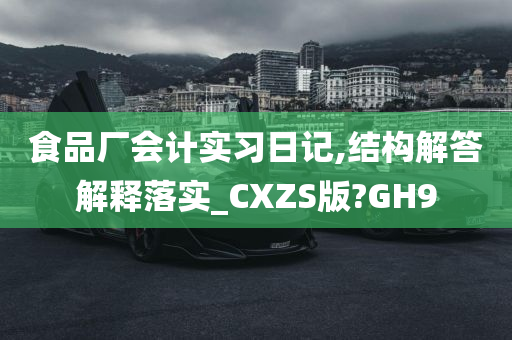 食品厂会计实习日记,结构解答解释落实_CXZS版?GH9