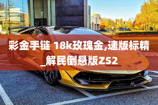 彩金手链 18k玫瑰金,速版标精_解民倒悬版ZS2