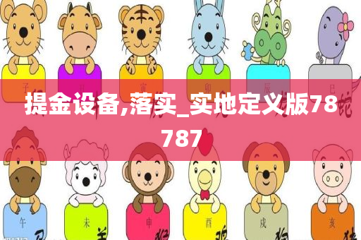 提金设备,落实_实地定义版78787