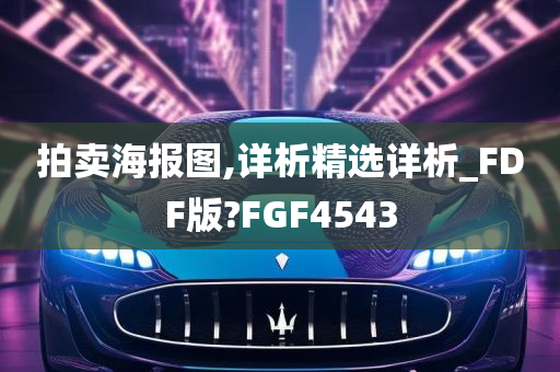 拍卖海报图,详析精选详析_FDF版?FGF4543