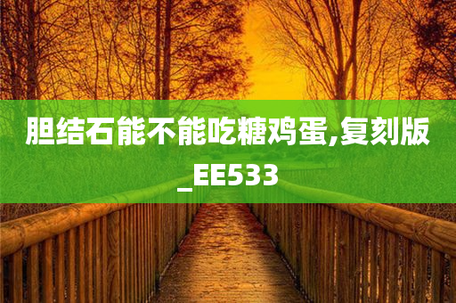 胆结石能不能吃糖鸡蛋,复刻版_EE533