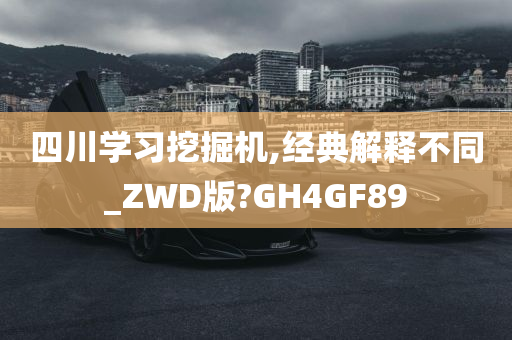 四川学习挖掘机,经典解释不同_ZWD版?GH4GF89