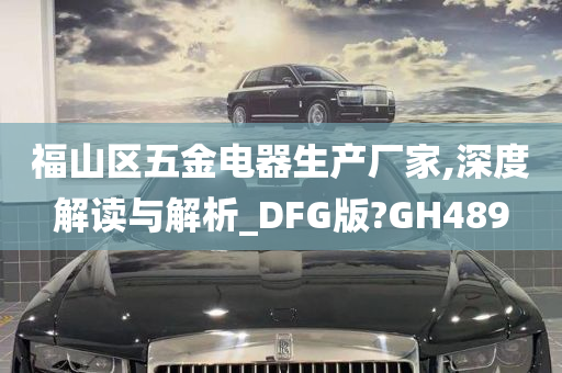 福山区五金电器生产厂家,深度解读与解析_DFG版?GH489