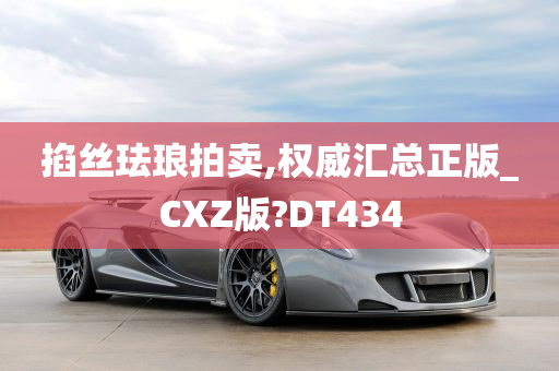 掐丝珐琅拍卖,权威汇总正版_CXZ版?DT434