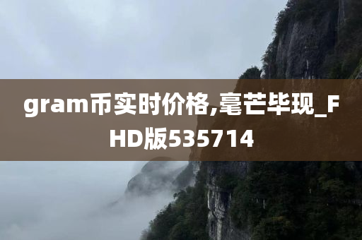 gram币实时价格,毫芒毕现_FHD版535714