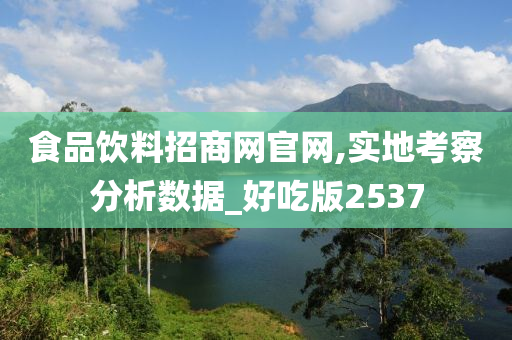 食品饮料招商网官网,实地考察分析数据_好吃版2537