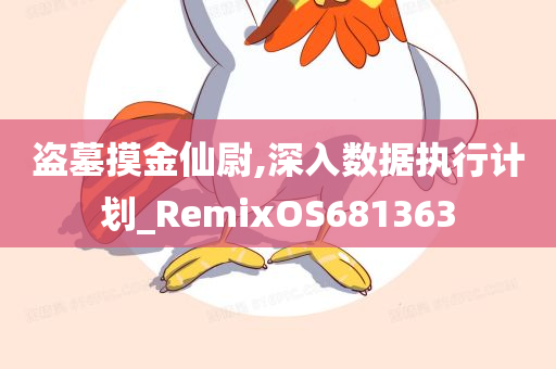 盗墓摸金仙尉,深入数据执行计划_RemixOS681363