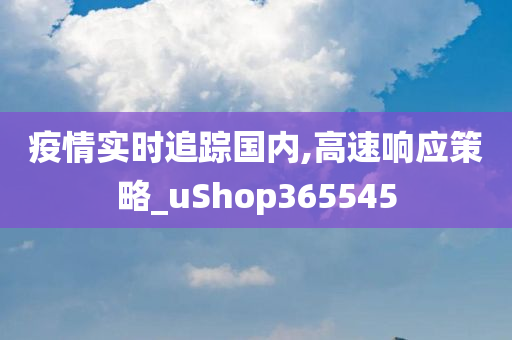 疫情实时追踪国内,高速响应策略_uShop365545