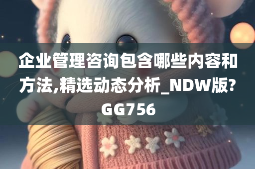 企业管理咨询包含哪些内容和方法,精选动态分析_NDW版?GG756