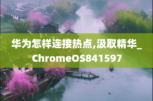 华为怎样连接热点,汲取精华_ChromeOS841597