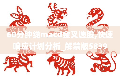 60分钟线macd金叉选股,快速响应计划分析_解禁版5839