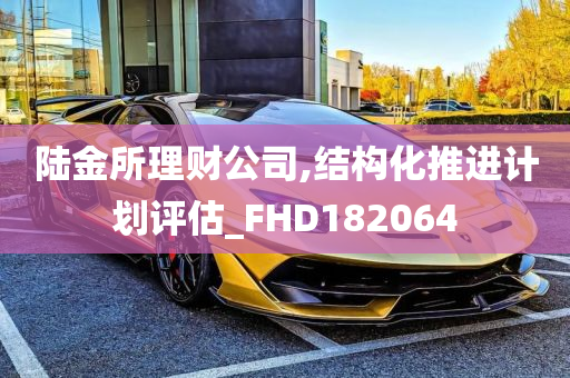 陆金所理财公司,结构化推进计划评估_FHD182064