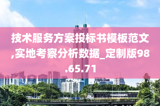 技术服务方案投标书模板范文,实地考察分析数据_定制版98.65.71