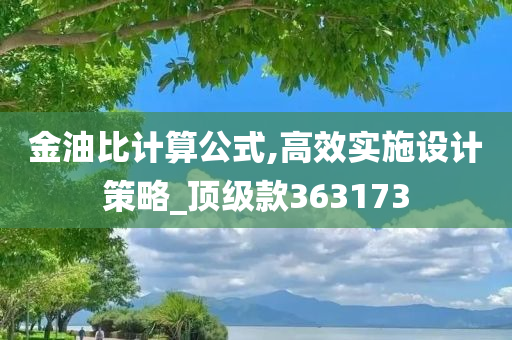 金油比计算公式,高效实施设计策略_顶级款363173