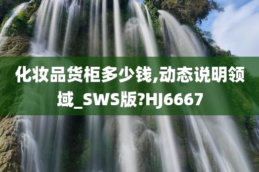 化妆品货柜多少钱,动态说明领域_SWS版?HJ6667