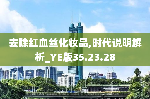 去除红血丝化妆品,时代说明解析_YE版35.23.28