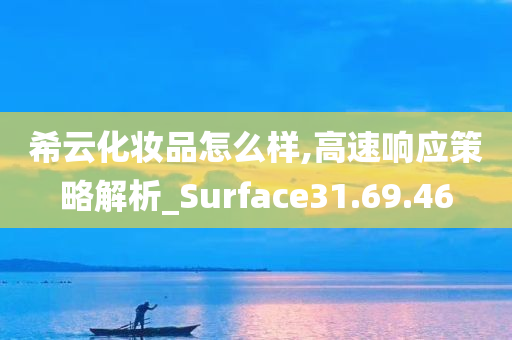 希云化妆品怎么样,高速响应策略解析_Surface31.69.46