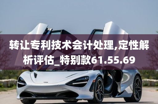 转让专利技术会计处理,定性解析评估_特别款61.55.69