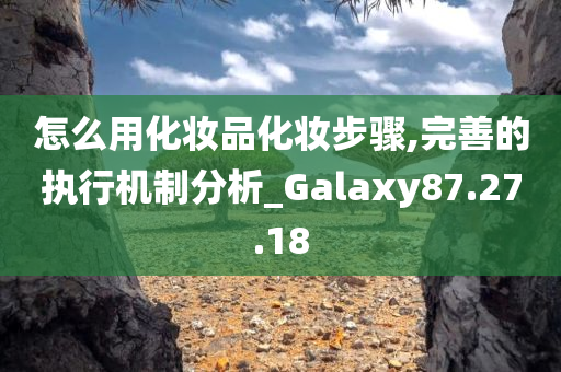 怎么用化妆品化妆步骤,完善的执行机制分析_Galaxy87.27.18