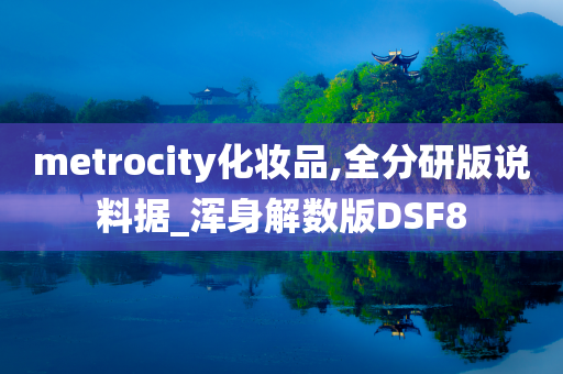 metrocity化妆品,全分研版说料据_浑身解数版DSF8