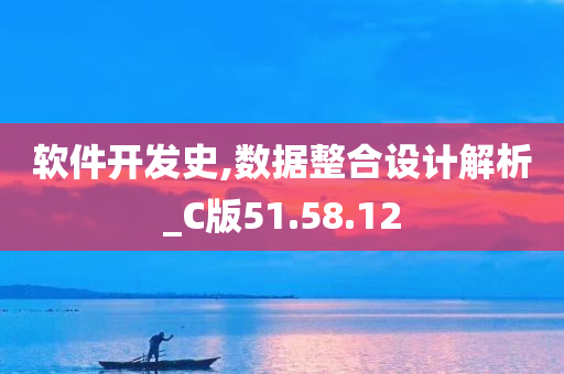 软件开发史,数据整合设计解析_C版51.58.12