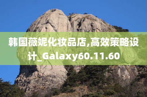 韩国薇妮化妆品店,高效策略设计_Galaxy60.11.60