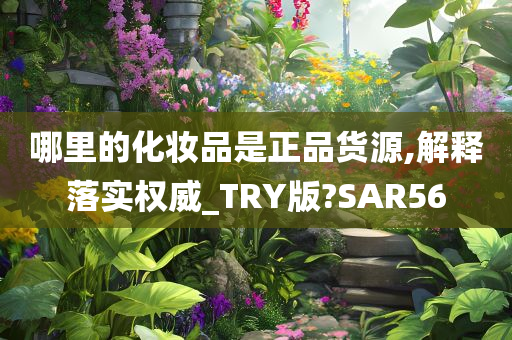 哪里的化妆品是正品货源,解释落实权威_TRY版?SAR56